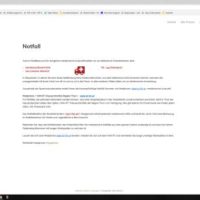 Webdesign aus Thun nicht nur für den Notfall.